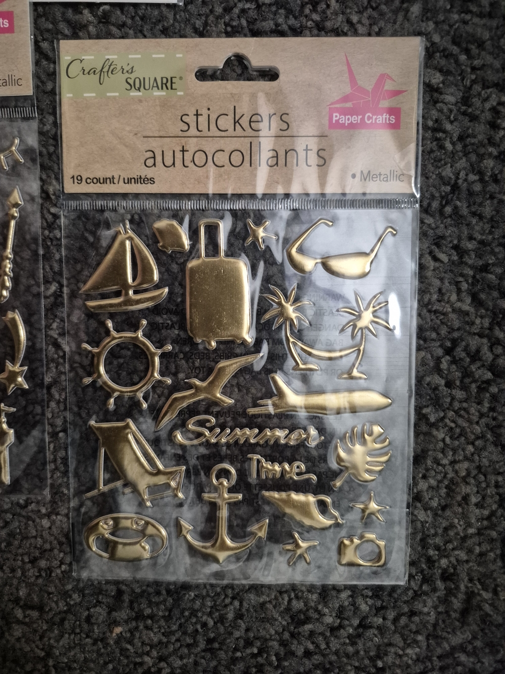 30pc Crafter’s Square Puffy & 3D Sticker Lot - Picture 6 of 16